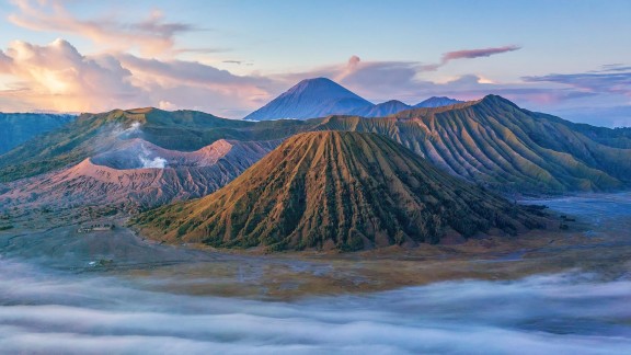 婆罗摩火山，爪哇岛东部，印度尼西亚