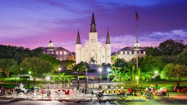 Jackson Square, New Orleans, Louisiana, United States (© SeanPavonePhoto/Getty Images)