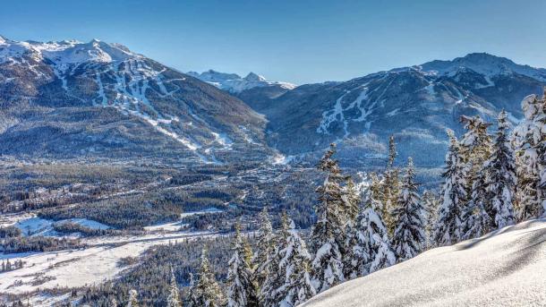 Whistler and Blackcomb mountains, British Columbia (© Pierre Leclerc/Shutterstock)