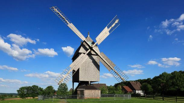 Mühle im LWL-Freilichtmuseum Detmold, NRW (© ullstein bild/Getty Images)