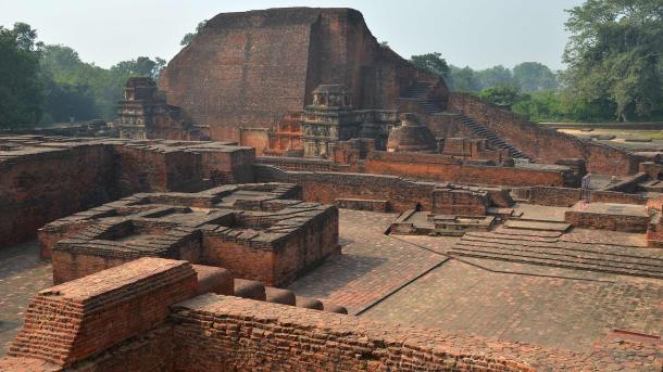 The ancient ruins of Nalanda