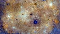 卡洛里盆地的合成全彩图,水星