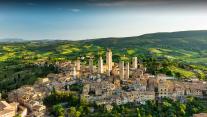 San Gimignano, Siena, Tuscany, Italy 