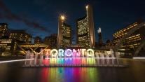 Toronto Sign, Nathan Phillips Square, Canada 