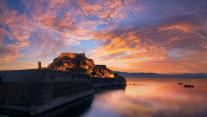 The Old Fortress of Corfu, Greece 