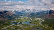 Rapa Valley in Sarek National Park, Sweden 