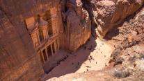 Khazne al-Firaun, Petra, Jordanien 
