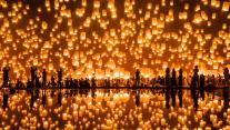 Yi Peng lantern festival, Chiang Mai, Thailand 