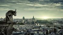Chimera of Notre-Dame de Paris, France 