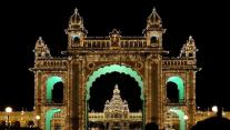 Mysuru Palace during Dasara, Karnataka 