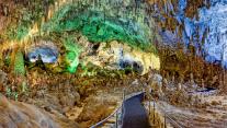 Walkway leading into the Big Room, Carlsbad Caverns, New Mexico 
