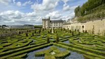 Château de Villandry and its garden, Loire Valley, France 
