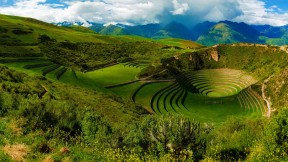 【2016-08-30】 失落之城 马拉什附近的莫雷印加遗址，秘鲁 (© Panoramic Images/Getty Images)