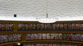 斯德哥尔摩公共图书馆，瑞典斯德哥尔摩 (© Gallery Stock)(2016-09-08)