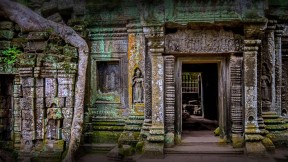 【2017-11-03】 石头的传奇 吴哥考古园内的塔布茏寺，柬埔寨 (© Stefano Coltelli/Offset)