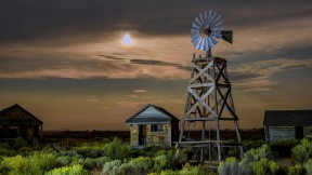 【2019-10-28】 Fort Rock Valley Historical Homestead博物馆，俄勒冈 (© Prisma by Dukas Presseagentur GmbH/Alamy)