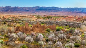 【2020-05-02】 Kalaat M'Gouna的古堡遗址，摩洛哥 (© Leonid Andronov/Getty Images)