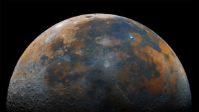 【2021-07-20】 月球的高清合成影像 (© Prathamesh Jaju)