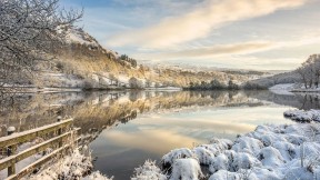 【2022-01-17】 莱达尔湖, 英格兰坎布里亚郡湖区 (© Tranquillian1/iStock/Getty Images Plus)