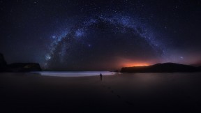 西南阿连特茹和维森廷海岸自然公园上空的银河，葡萄牙 (© Daniel Garrido/Getty Images)(2023-09-18)