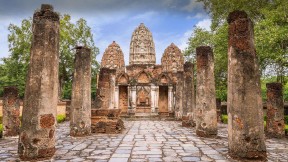 西沙瓦寺，素可泰历史公园，泰国 (© Casper1774 Studio/Shutterstock)(2023-05-26)