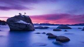 盆景岩，太浩湖，内华达州，美国 (© Jim Patterson/Tandem Stills + Motion)(2024-02-06)