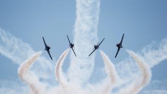 The Canadian International Air Show in Marilyn Bell Park (© Melissa Renwick/Contributor/Getty Images)