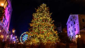 Toronto Christmas market at the Distillery District (© Praveen P.N/Moment/Getty Images)