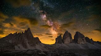 Tre Cime di Lavaredo, Italy (© Daniel Maran/Getty Images)