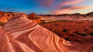 The Fire Wave, a rock formation in Valley of Fire State Park, Nevada (© Clint Losee/Tandem Stills + Motion)