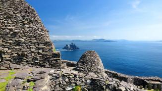 The ruins of an ancient monastery on the island of Skellig Michael, Ireland (© MNStudio/Getty Images)