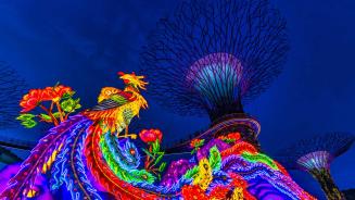 Mid-Autumn Festival in Gardens by the Bay, Singapore (© Victor Y. Zhuo/Alamy Stock Photo)