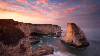 Shark Fin Cove, Davenport, California (© Jeff Lewis/Tandem Stills + Motion)