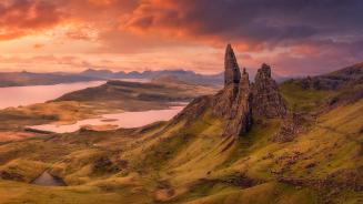 The Storr, a rock outcrop on the Isle of Skye, Scotland (© Juan Maria Coy Vergara/Getty Images)