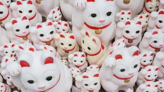 豪徳寺の招き猫, 東京都 (© Maria S./Alamy Stock Photo)