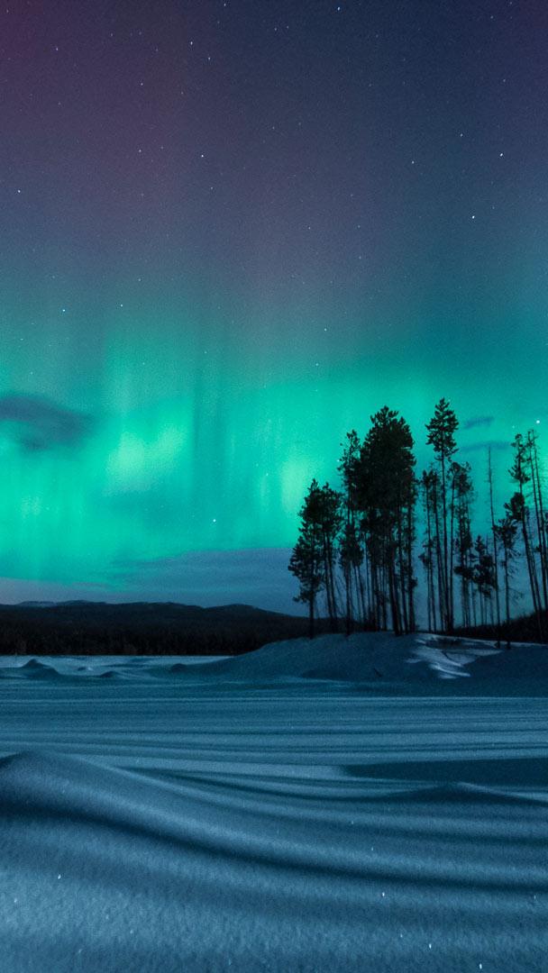 Geomagnetic storm at night, Penticton, British Columbia, Canada (© DEEPOL by plainpicture/Preserved Light Photography)