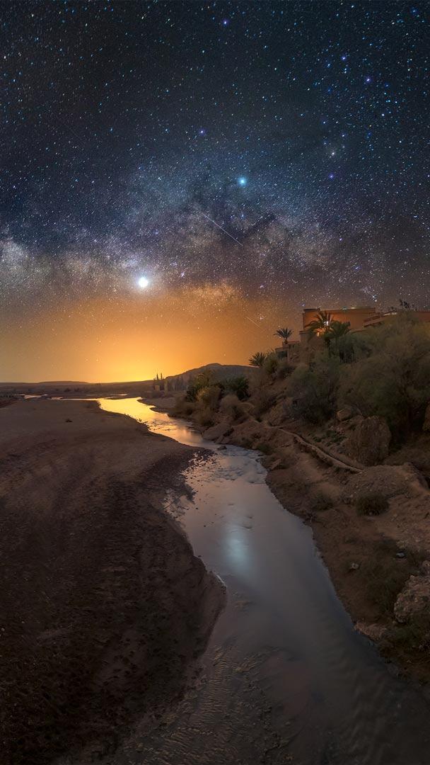 Milky Way, Aït Benhaddou, Morocco (© Cavan Images/Getty Images)