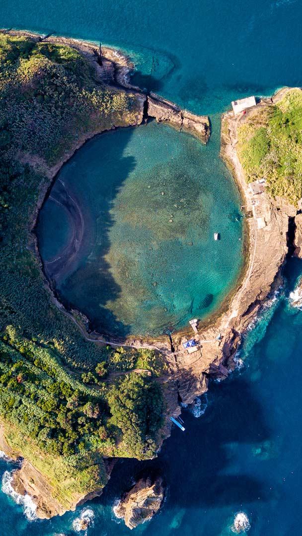 Insel Vila Franca do Campo, São Miguel, Azoren, Portugal (© ARoxo/Getty Images)