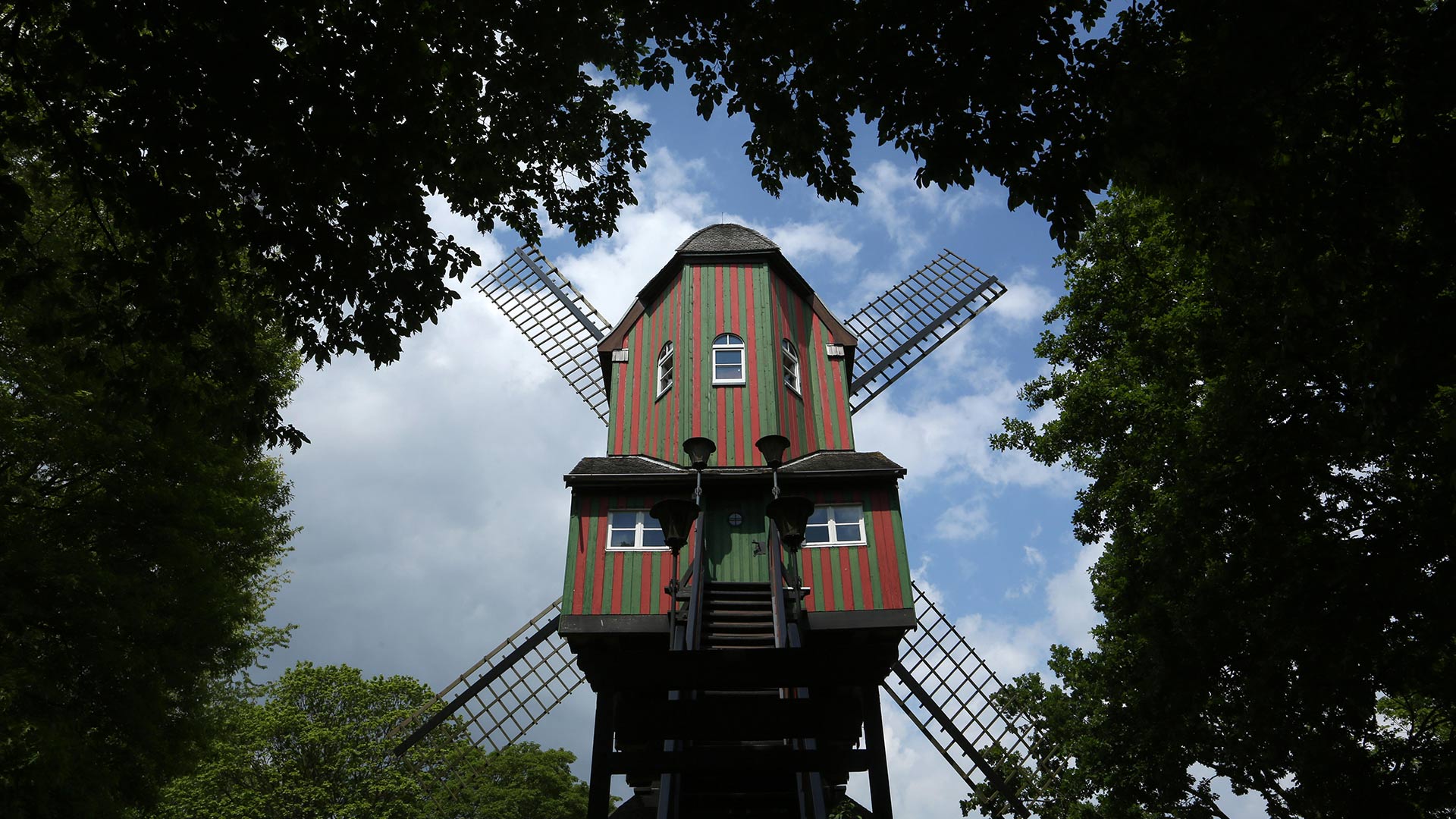 Narrenmuehle（愚人磨坊风车），德国Dülken 