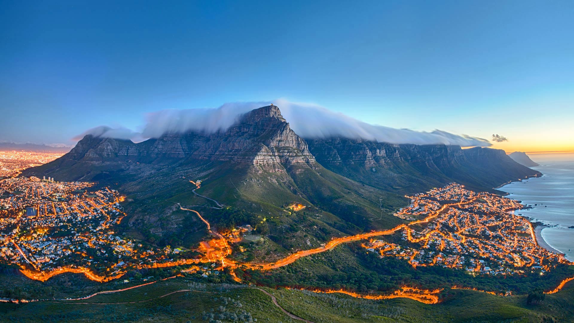 桌山，南非开普敦 