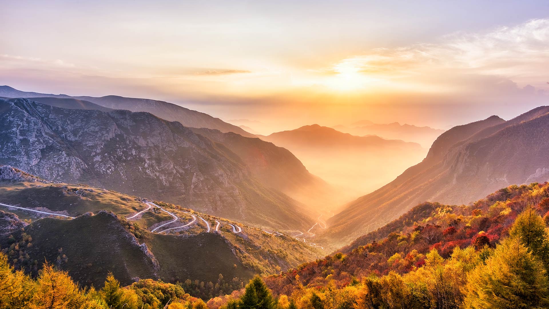 壮美河山，喜迎国庆