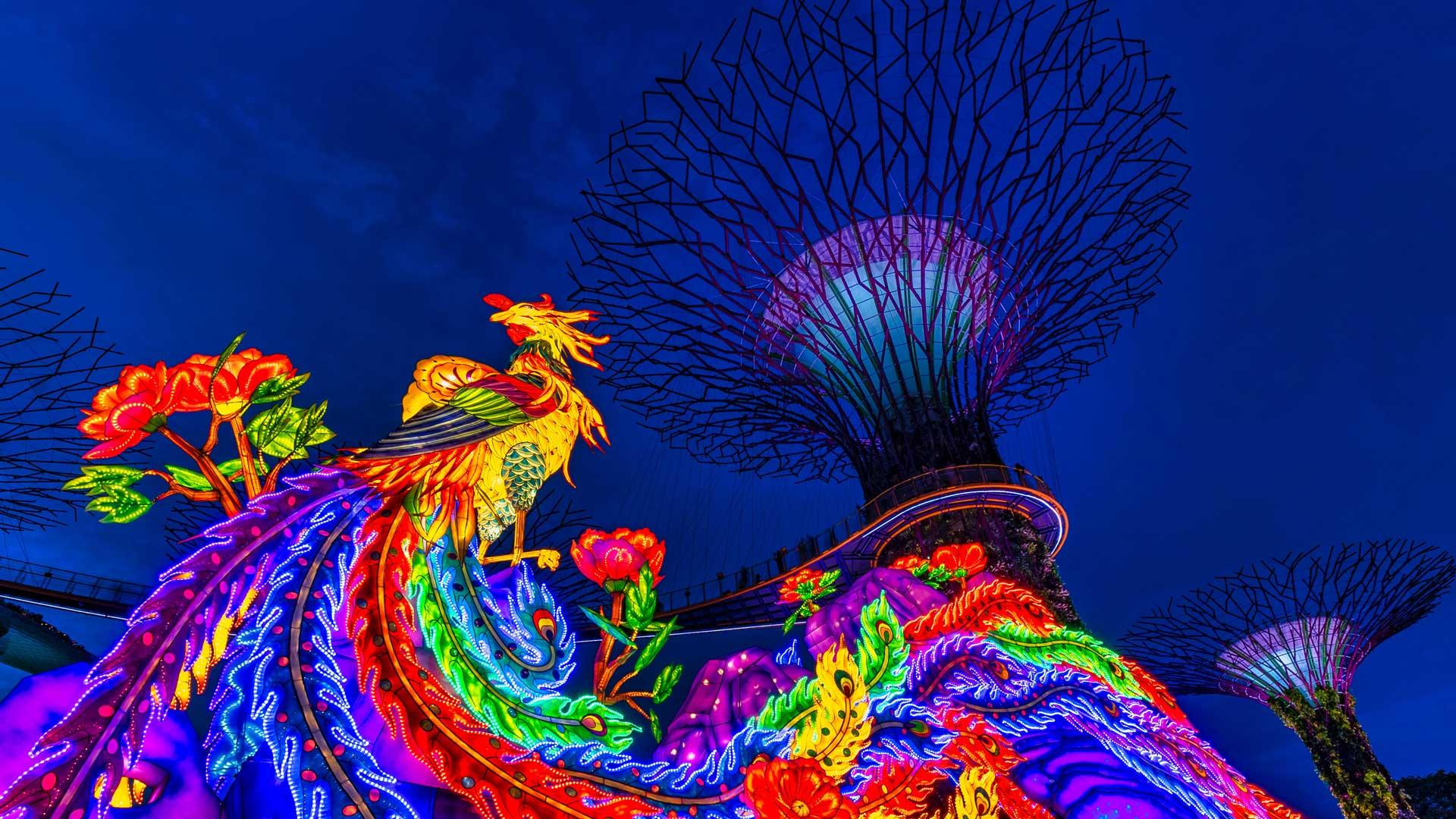 Lanterns and mooncakes