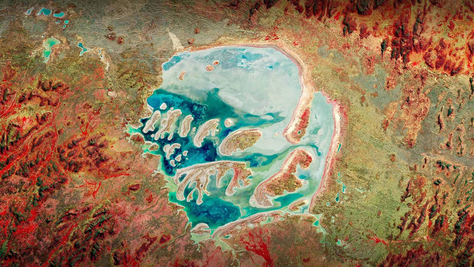 Il cratere creato da un asteroide