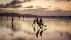 【2018-07-15】 守住心中的足球梦 一群男孩儿在日落时分的沙滩上踢足球， 巴西福塔雷萨 (© National Geographic/Offset/Shutterstock)