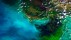 【2018-04-24】 美国最大的亚热带荒原 大沼泽地国家公园的卫星视图，佛罗里达州 (© Satellite Earth Art/Aurora Photos)